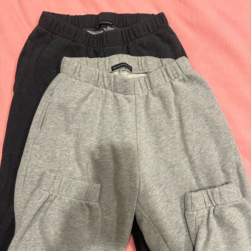 brandy melville sweatpants bundle